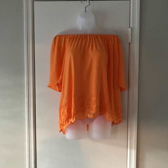 Chico's Flowy Mandarin Top - Picture 3 of 6